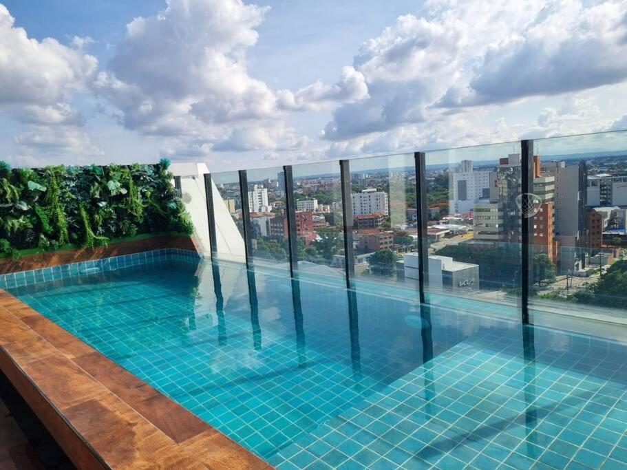 Departamento Con Vista De Lujo Daire Santa Cruz de La Sierra Dış mekan fotoğraf